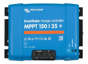 SmartSolar MPPT 150/35 (top) 