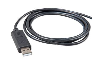 BlueSolar PWM-Pro to USB interface cable (close-up)