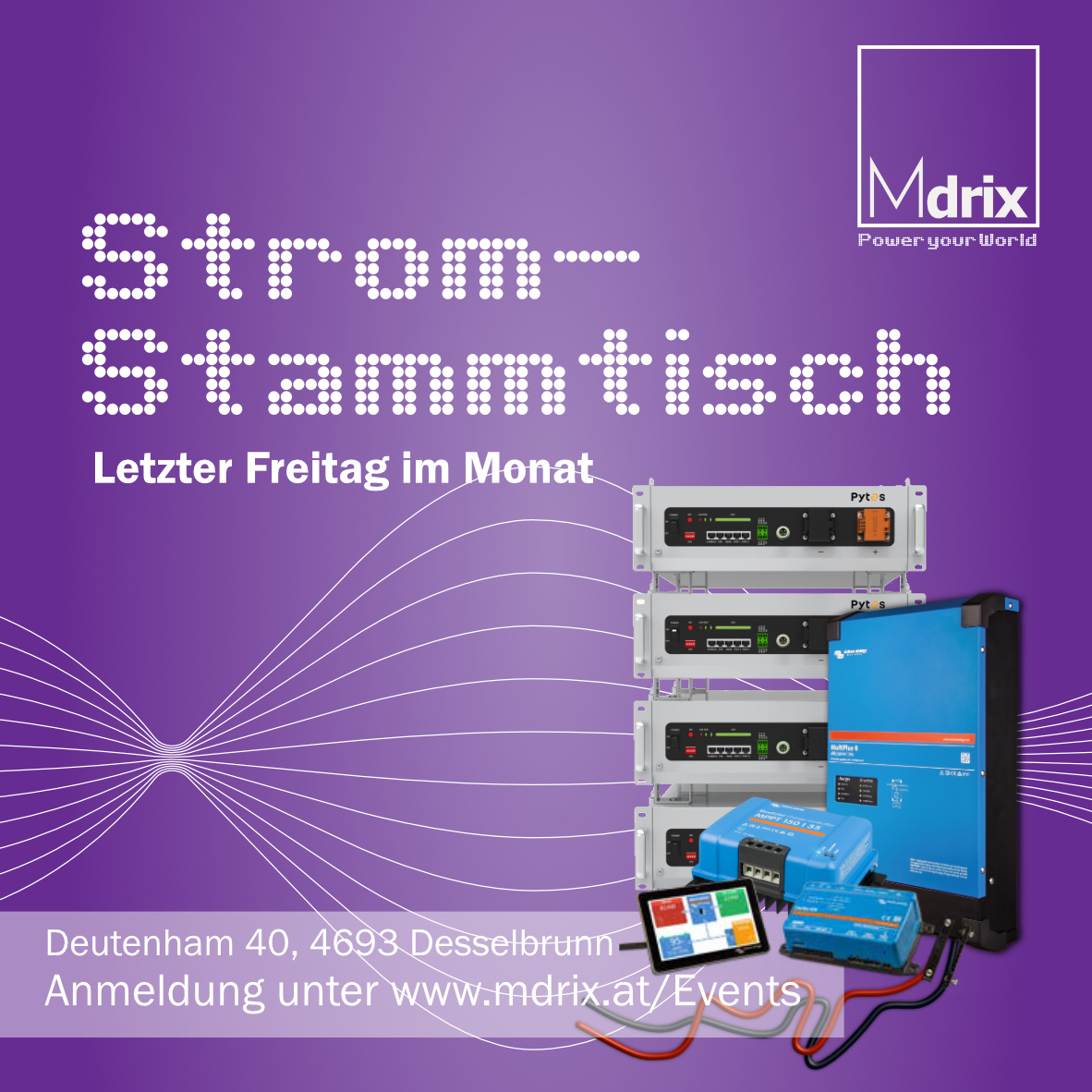 1. Mdrix Strom Stammtisch